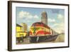 Streamliner Train, Miami, Florida-null-Framed Art Print