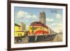 Streamliner Train, Miami, Florida-null-Framed Premium Giclee Print