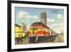 Streamliner Train, Miami, Florida-null-Framed Premium Giclee Print