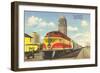 Streamliner Train, Miami, Florida-null-Framed Art Print