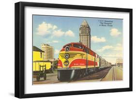 Streamliner Train, Miami, Florida-null-Framed Art Print