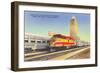 Streamliner Train, Miami, Florida-null-Framed Art Print