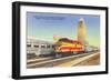 Streamliner Train, Miami, Florida-null-Framed Art Print