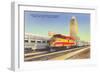 Streamliner Train, Miami, Florida-null-Framed Art Print