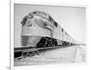 Streamliner Traveling along the Illinois Central Line-null-Framed Photographic Print