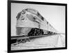 Streamliner Traveling along the Illinois Central Line-null-Framed Photographic Print