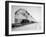 Streamliner Traveling along the Illinois Central Line-null-Framed Photographic Print