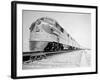 Streamliner Traveling along the Illinois Central Line-null-Framed Photographic Print