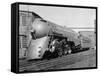 Streamlines Locomotive-null-Framed Stretched Canvas