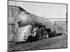 Streamlines Locomotive-null-Mounted Photographic Print