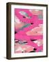 Streams in Pink-Molly Mattin-Framed Art Print