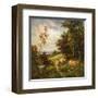 Streamside Trail-Rhes-Framed Art Print