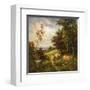 Streamside Trail-Rhes-Framed Art Print