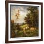 Streamside Trail-Rhes-Framed Art Print