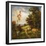 Streamside Trail-null-Framed Premium Giclee Print