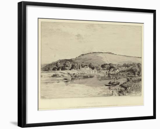 Streatley Hill-null-Framed Giclee Print