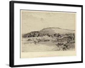 Streatley Hill-null-Framed Giclee Print