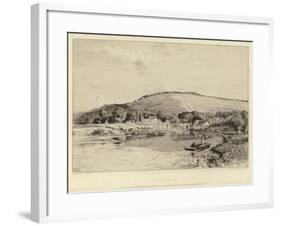 Streatley Hill-null-Framed Giclee Print