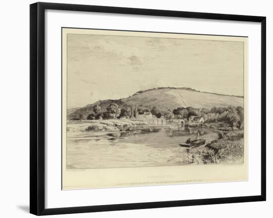 Streatley Hill-null-Framed Giclee Print