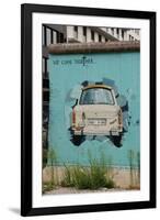 Strecht of the Berlin Wall in Potsdamer Square. Berlin. Germany-null-Framed Giclee Print