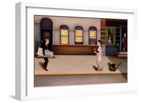 Street 2-Caroline Jennings-Framed Giclee Print