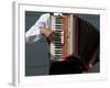 Street Accordionist, Prague, Czech Republic-David Barnes-Framed Photographic Print