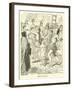 Street Acrobats-null-Framed Giclee Print