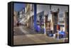 Street Along Obidos, Leiria, Portugal-Julie Eggers-Framed Stretched Canvas