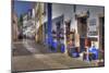 Street Along Obidos, Leiria, Portugal-Julie Eggers-Mounted Photographic Print