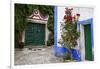 Street Along Obidos, Leiria, Portugal-Julie Eggers-Framed Photographic Print