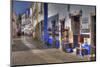 Street Along Obidos, Leiria, Portugal-Julie Eggers-Mounted Photographic Print