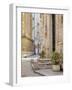 Street and alleyways in the walled city of Monopoli.-Julie Eggers-Framed Photographic Print