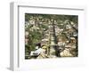 Street and Houses, Puerto Montt, Chile, South America-Nick Wood-Framed Photographic Print