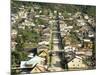 Street and Houses, Puerto Montt, Chile, South America-Nick Wood-Mounted Photographic Print