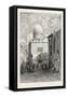 Street and Mosque, Egypt, 1879-null-Framed Stretched Canvas