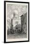 Street and Mosque, Egypt, 1879-null-Framed Giclee Print