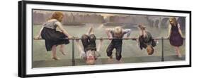 Street Arabs at Play, 1890-Dorothy, Nee Tennant Stanley-Framed Giclee Print