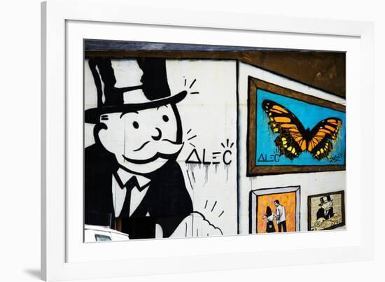 Street Art - Alec - Manhattan - New York - United States-Philippe Hugonnard-Framed Photographic Print