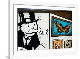 Street Art - Alec - Manhattan - New York - United States-Philippe Hugonnard-Framed Photographic Print