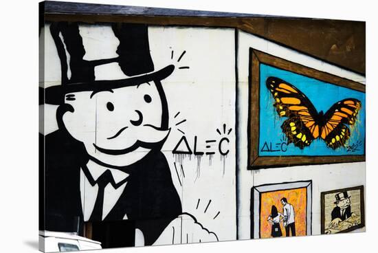 Street Art - Alec - Manhattan - New York - United States-Philippe Hugonnard-Stretched Canvas