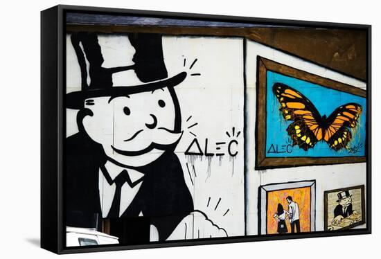 Street Art - Alec - Manhattan - New York - United States-Philippe Hugonnard-Framed Stretched Canvas