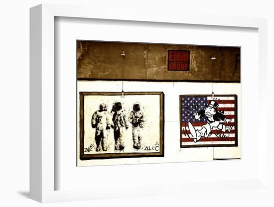 Street Art - Alec - Manhattan - New York - United States-Philippe Hugonnard-Framed Photographic Print