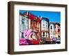 Street Art, Colorful Facades of Buildings, Philadelphia, Pennsylvania, United States-Philippe Hugonnard-Framed Photographic Print