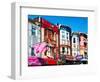 Street Art, Colorful Facades of Buildings, Philadelphia, Pennsylvania, United States-Philippe Hugonnard-Framed Photographic Print