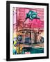 Street Art, Graffiti on the Walls of a Building, Philadelphia, Pennsylvania, United States-Philippe Hugonnard-Framed Photographic Print