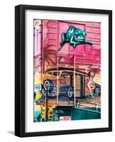 Street Art, Graffiti on the Walls of a Building, Philadelphia, Pennsylvania, United States-Philippe Hugonnard-Framed Photographic Print