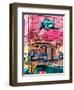 Street Art, Graffiti on the Walls of a Building, Philadelphia, Pennsylvania, United States-Philippe Hugonnard-Framed Photographic Print