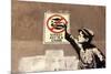 Street Art is a Crime-Banksy-Mounted Giclee Print