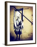 Street Art, Murals Style, French Artist, Paris, France, Vintage-Philippe Hugonnard-Framed Photographic Print