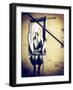 Street Art, Murals Style, French Artist, Paris, France, Vintage-Philippe Hugonnard-Framed Photographic Print